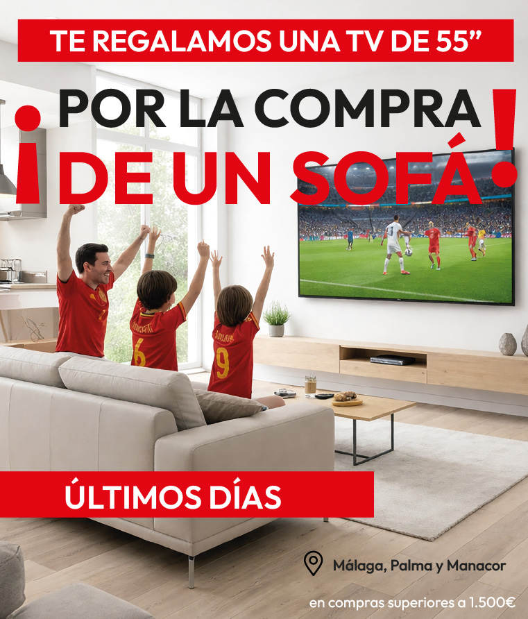  *Promoción en Palma, Manacor Y Málaga, . No acumulable a otras promociones.