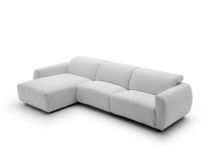 Chaise longue visto frente izquierda