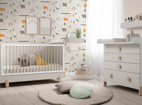 Cuna para bebé Elemental de Muebles ROS - Mobiliario infantil