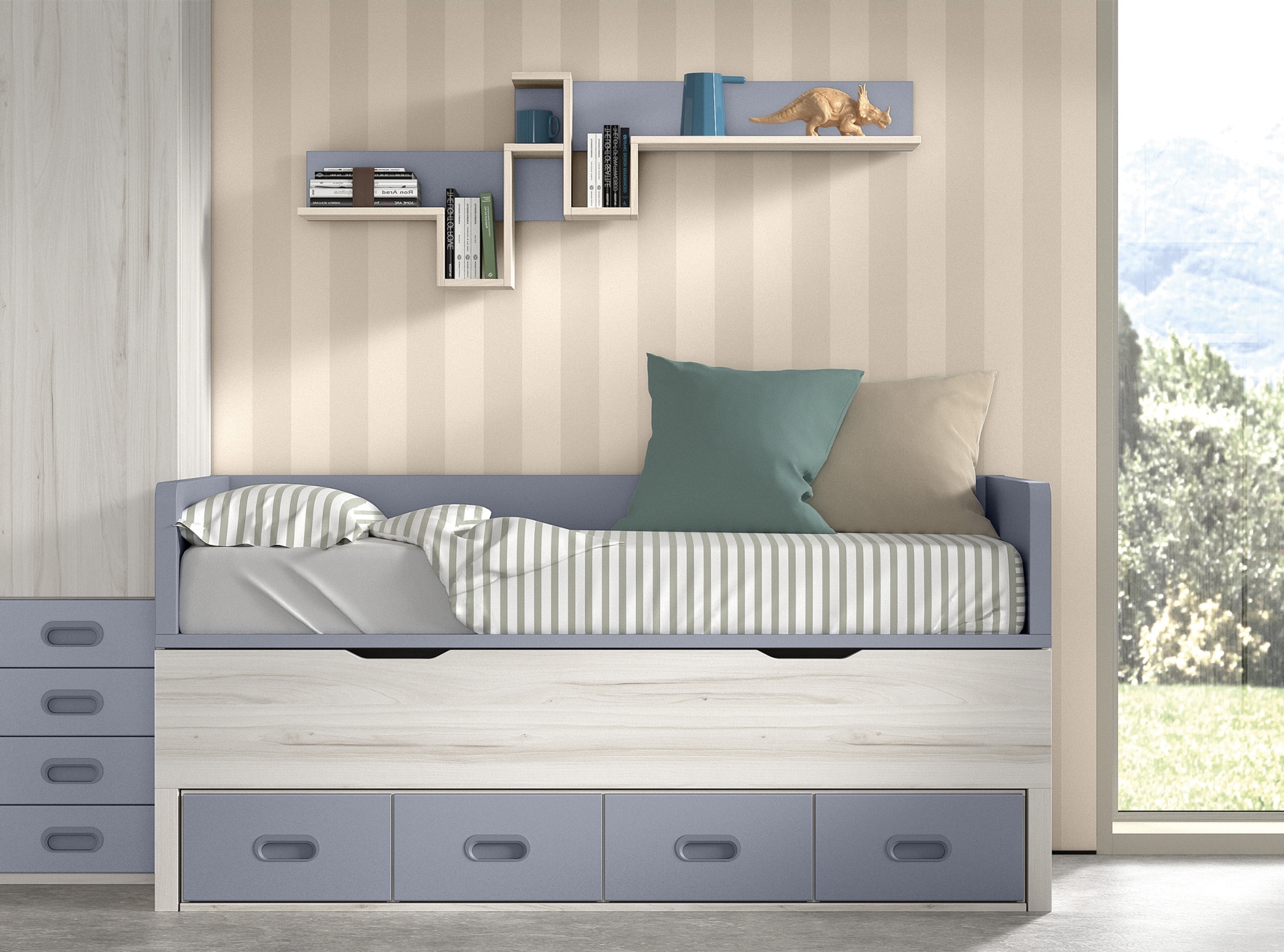 Cama nido juvenil para tu nuevo dormitorio - Muebles y decoración