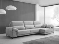 Chaise longue visto frente derecha