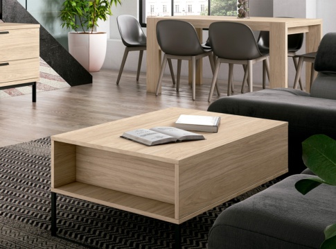  Mesa auxiliar alta, mesas de sofá de madera maciza