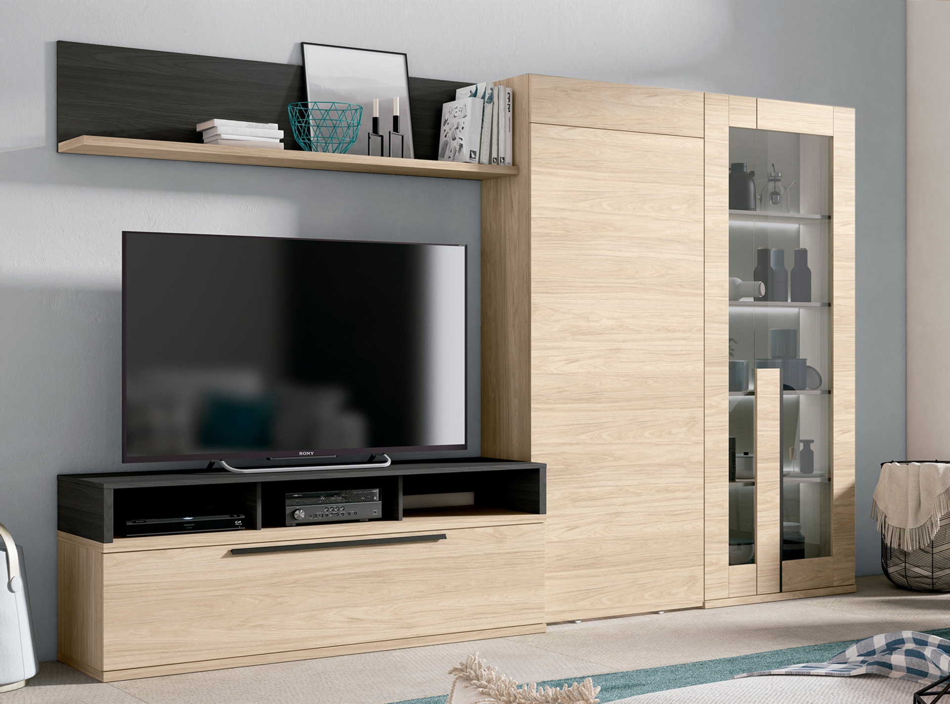 Mueble de salón para TV KORDEL-B 