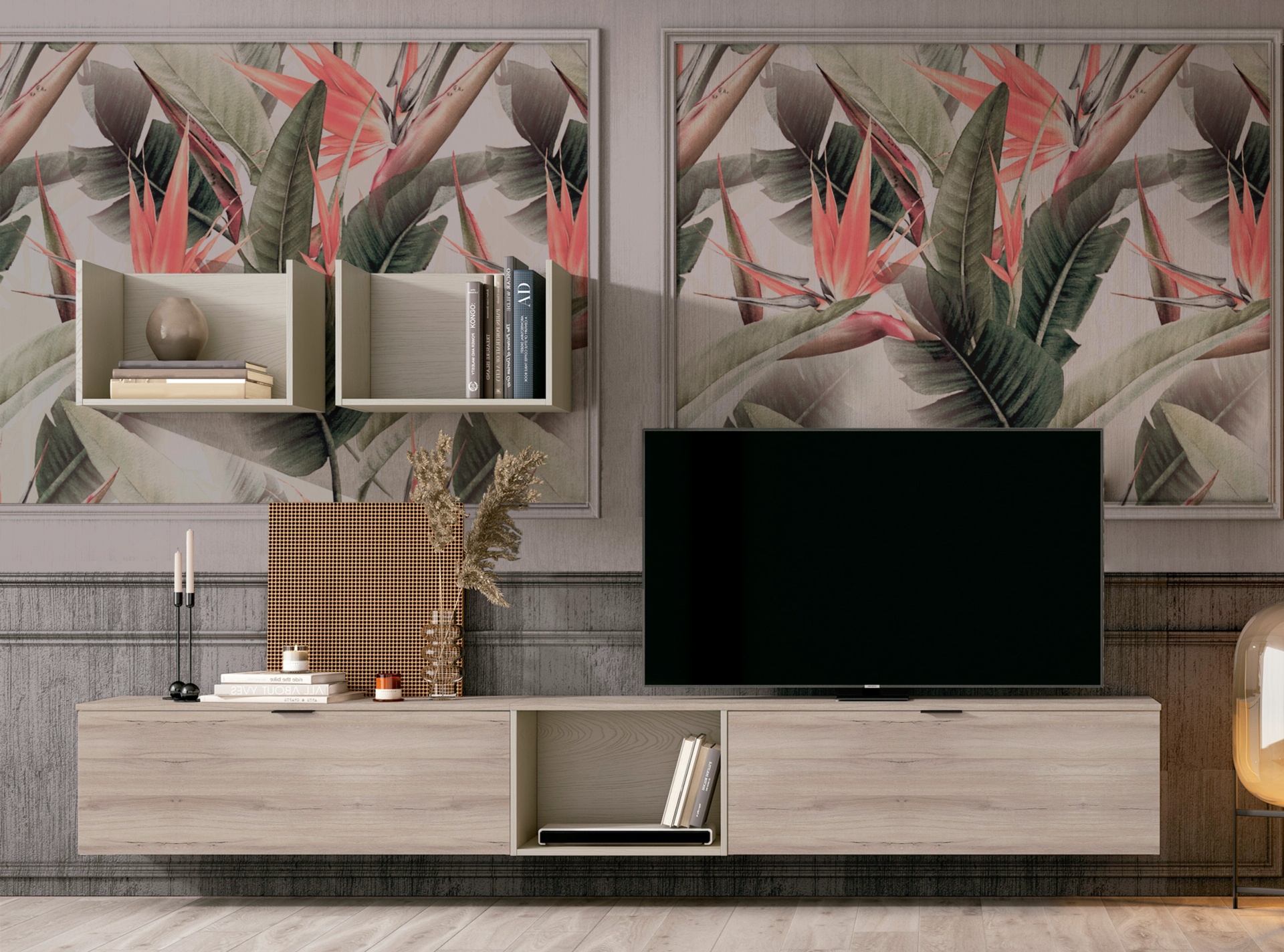 Muebles de salón para TV KORDEL-I 