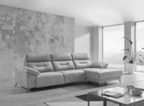 Chaise longue visto frente derecha