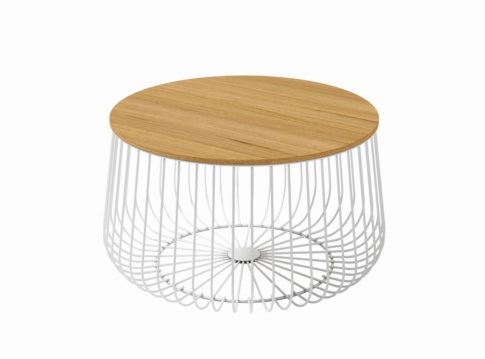 Mesa de centro redonda de 60cm NAKUL