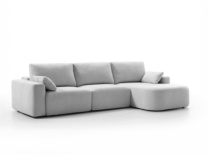 Chaise longue visto frente derecha