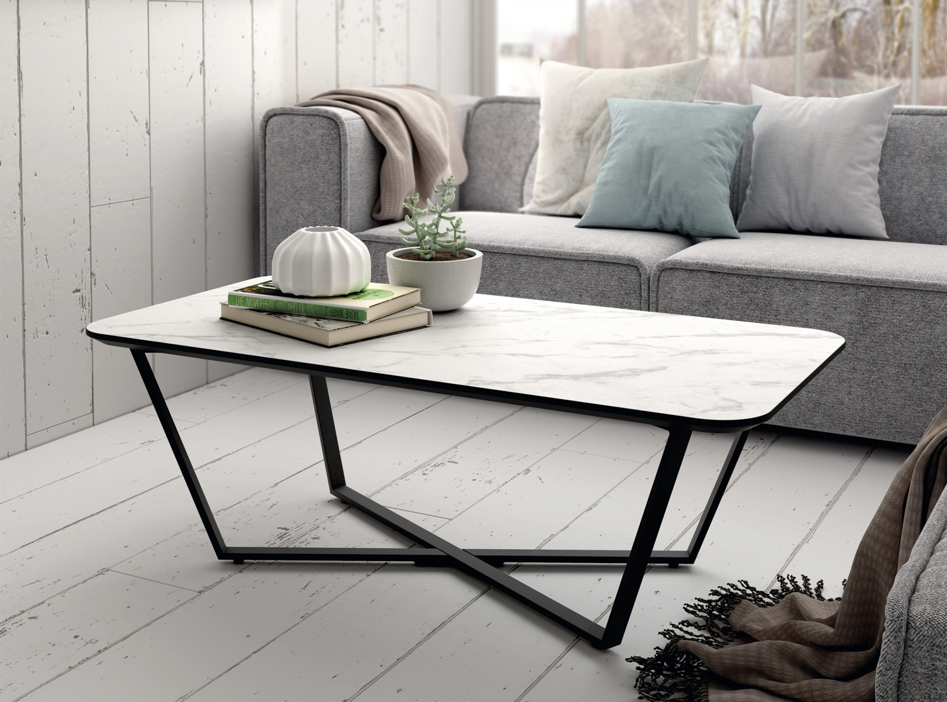 Mesa de centro rectangular PINEDO-G