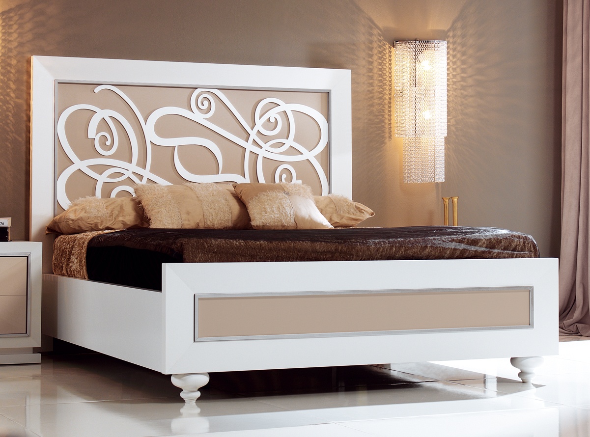 Cama lacada TIKAL - Dormitorios | Muebles La