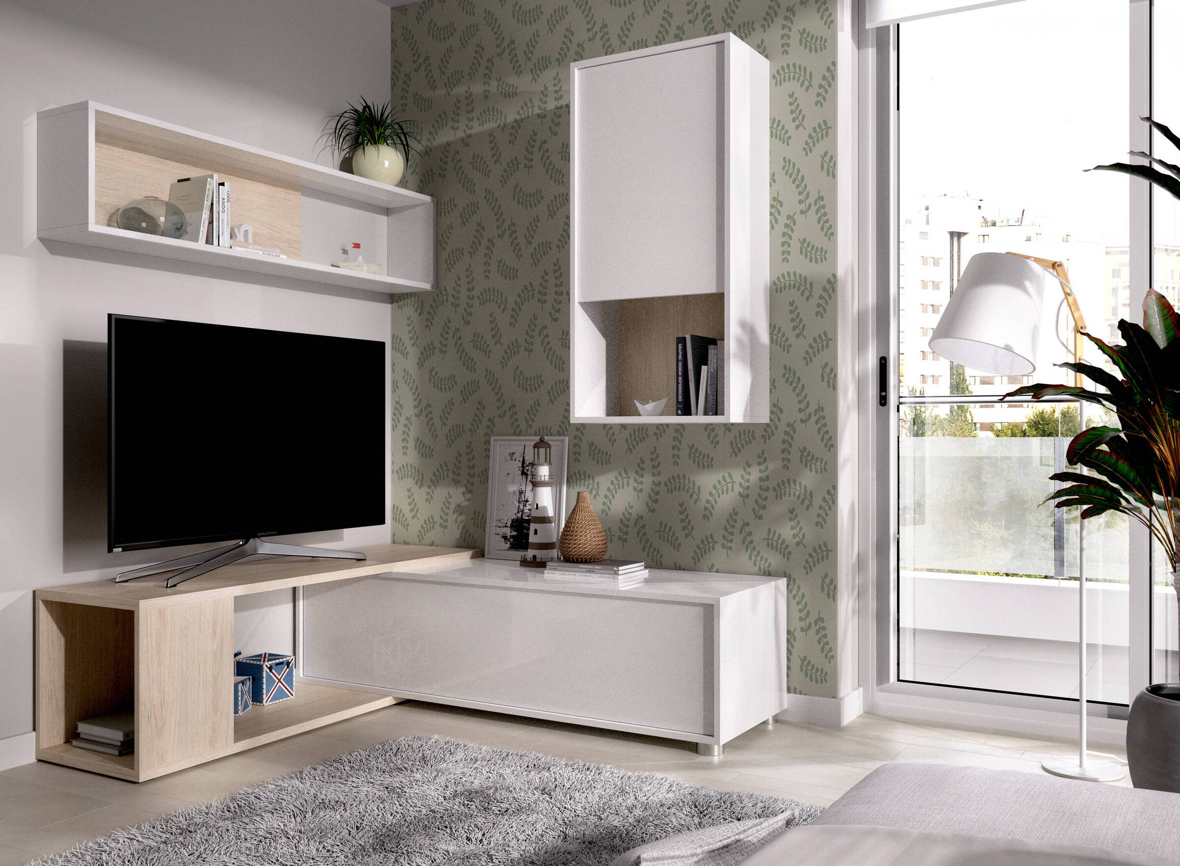 Mueble de salón multiposición KAPI 1