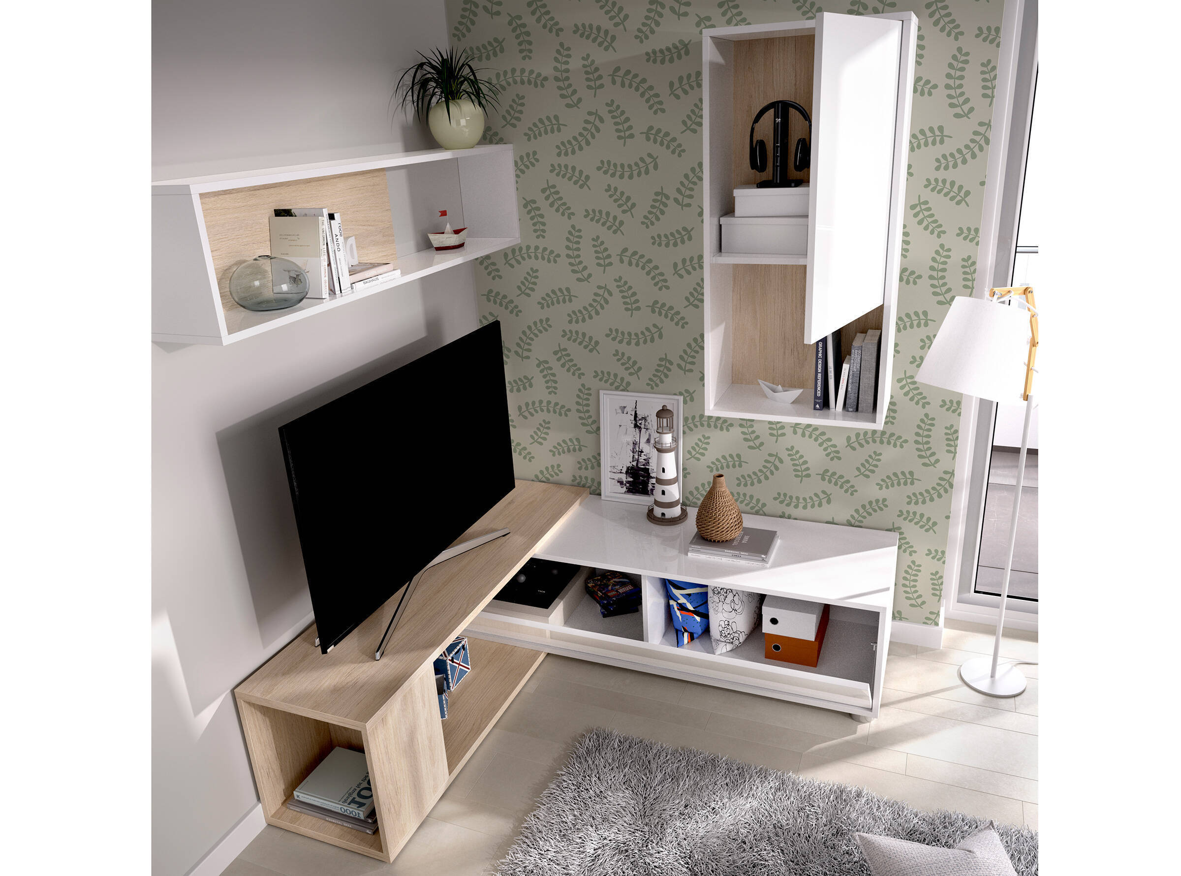 Mueble de salón multiposición KAPI 3